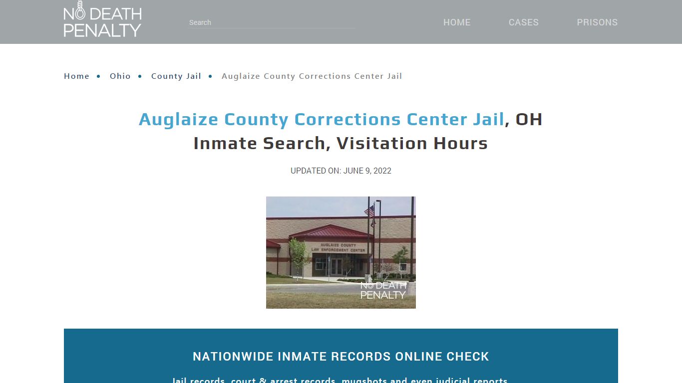 Auglaize County Corrections Center Jail, OH Inmate Search ...